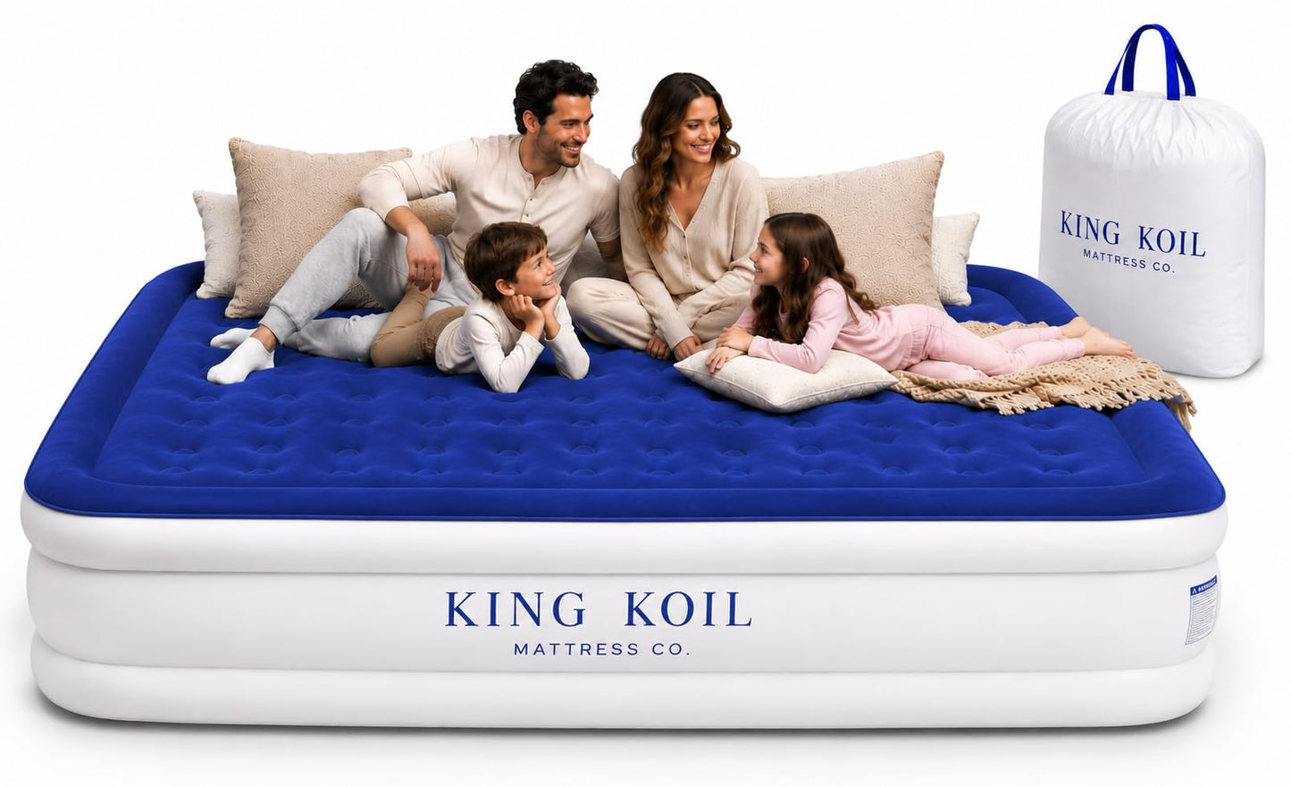 King Koil Luxury Air Mattress - Blue