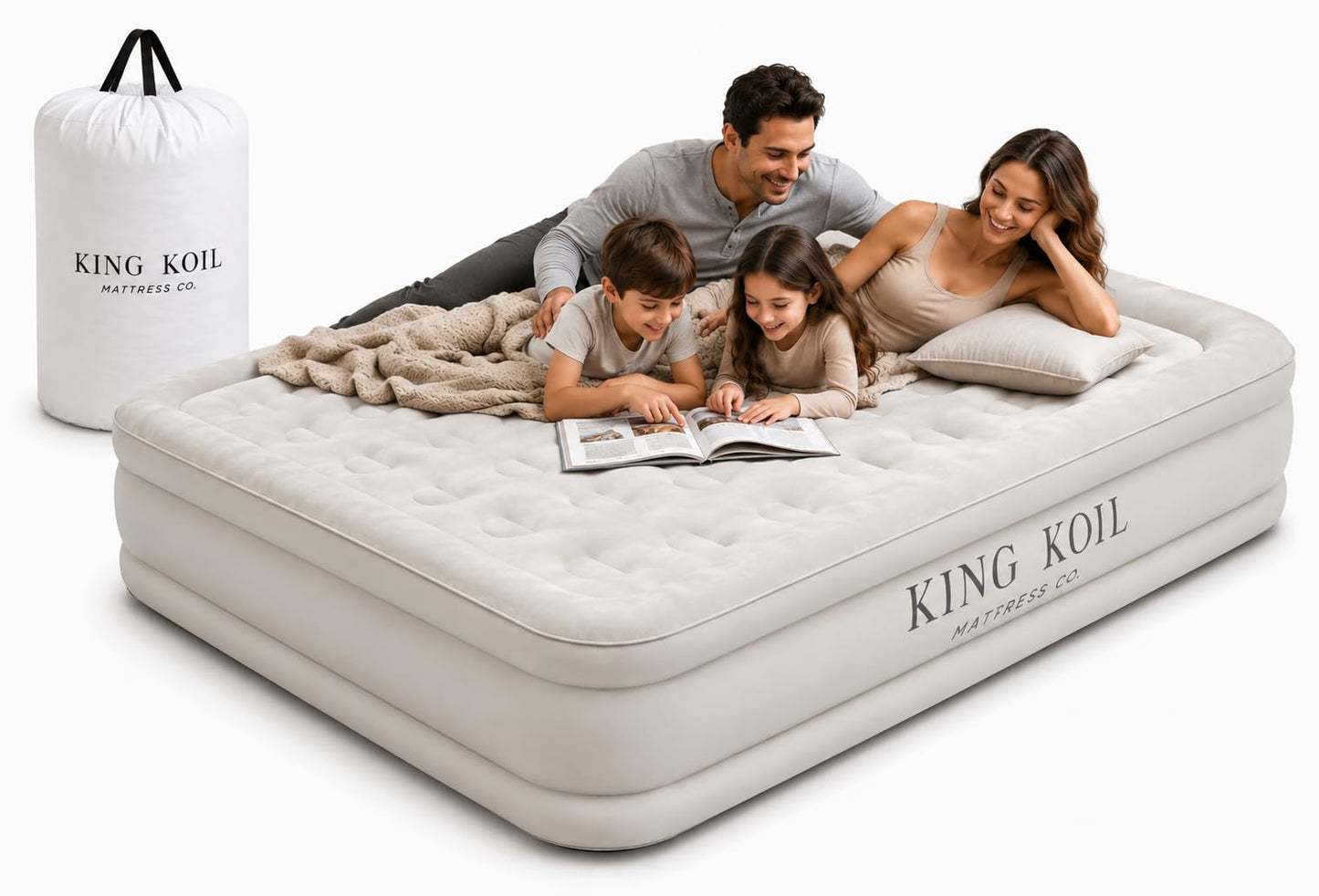 King Koil Air Mattress - Beige