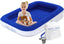 King Koil Luxury Air Mattress with Built-in Pillow Top & Integrated High-Speed Patented Pump - Blue