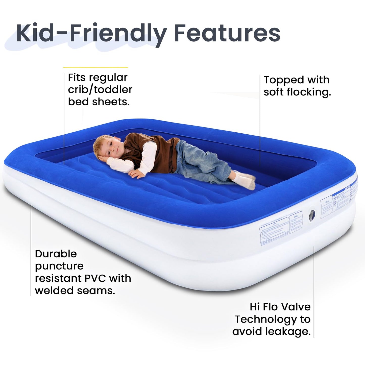 King Koil Luxury Air Mattress - Blue