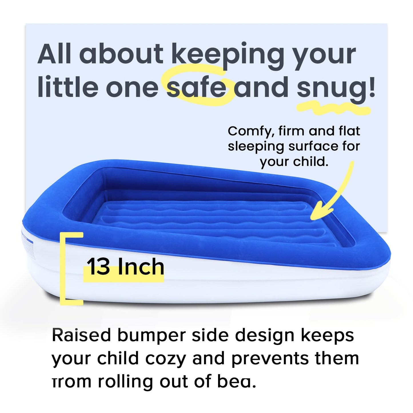 King Koil Luxury Air Mattress - Blue