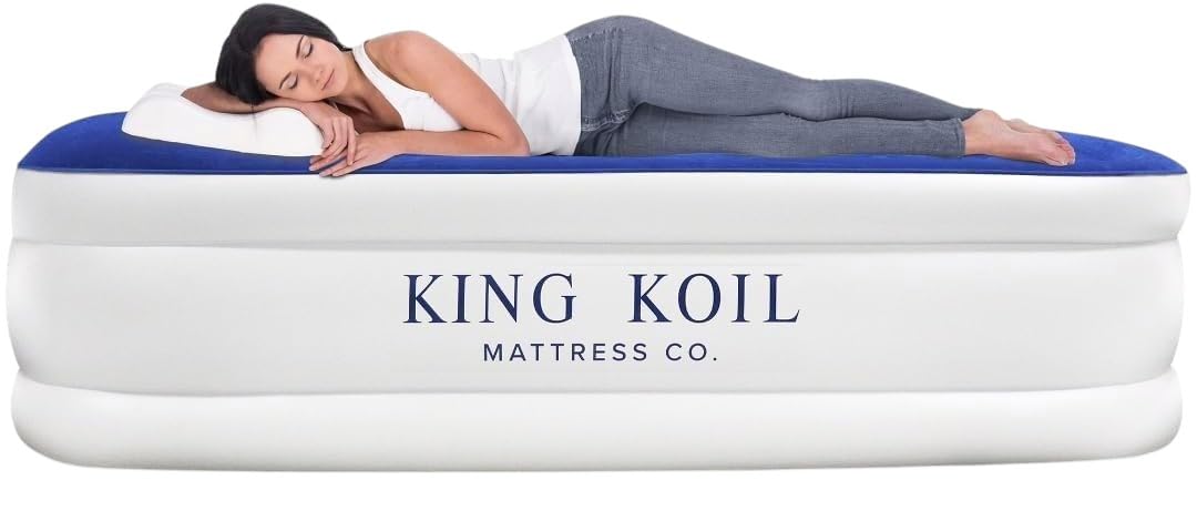 King Koil Luxury Air Mattress - Blue