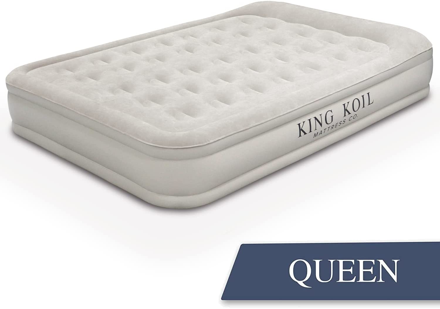 King Koil Air Mattress Queen Size 80” x sold 60” x 13”