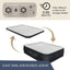 King Koil Luxury Air Mattress with High Speed Built-in Pump